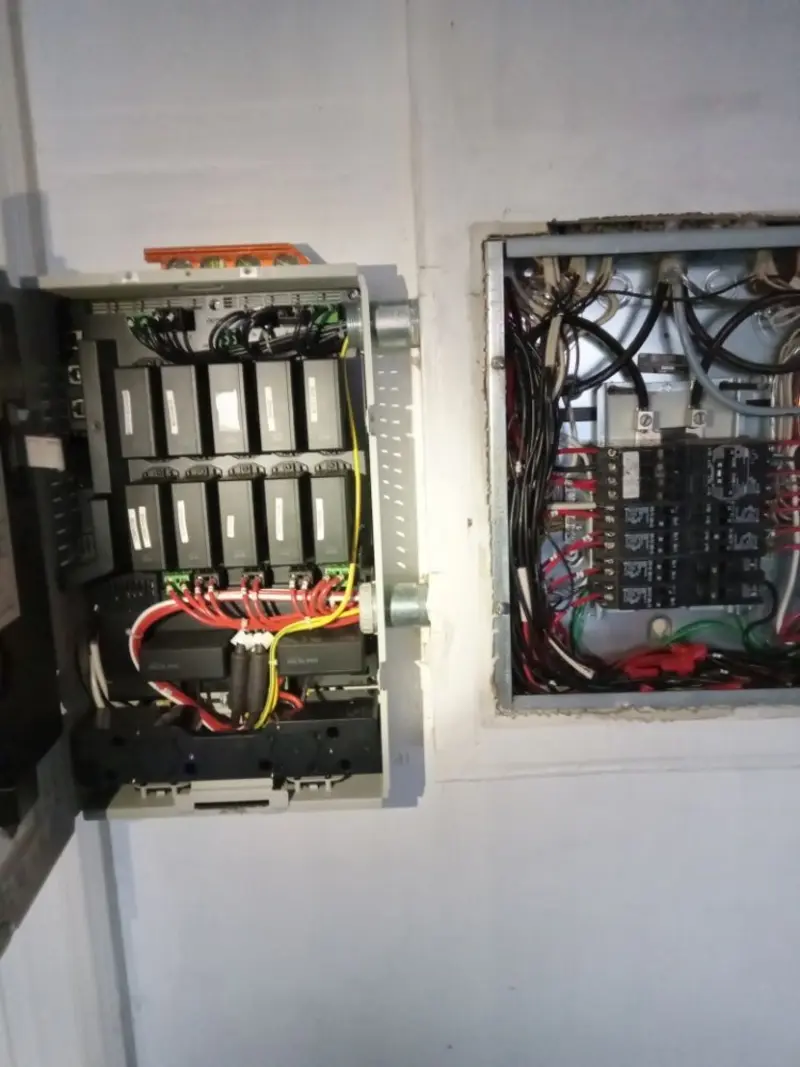 Electrical panel upgrade completed for Commercial Electrician Services in Lakeview Estates